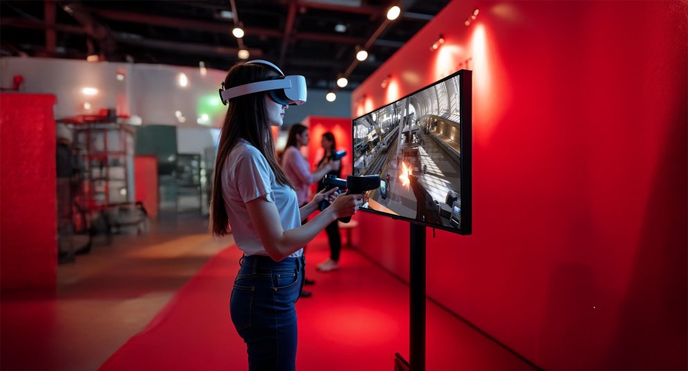 VR Bullet Train Shooting